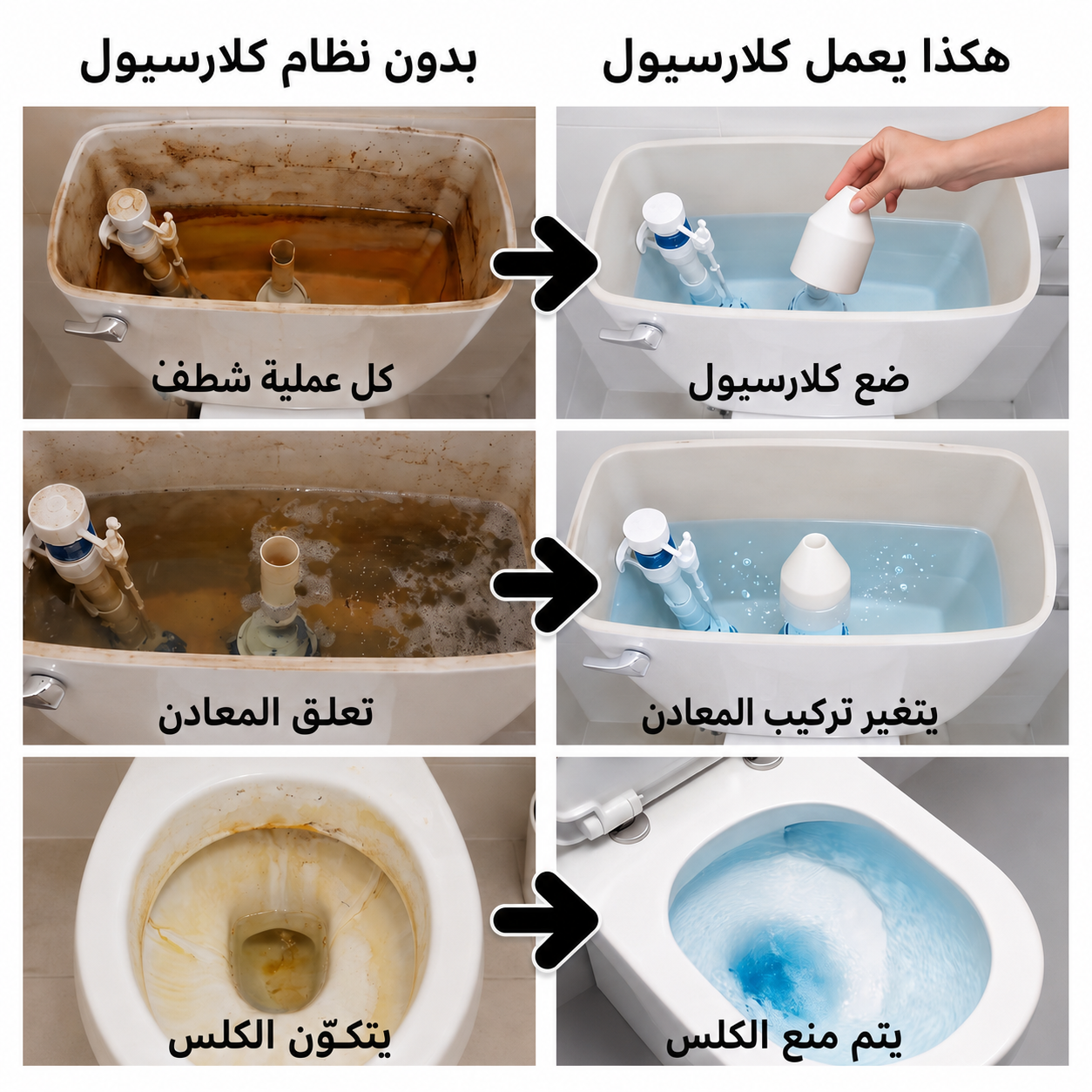 نظام KlarSpül لتنظيف المرحاض