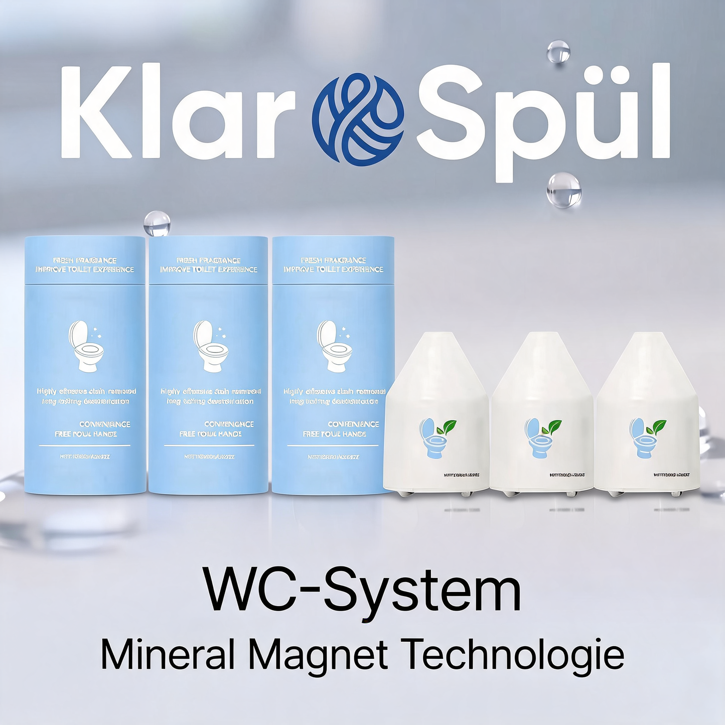 نظام KlarSpül لتنظيف المرحاض